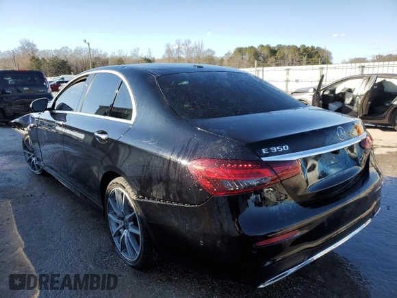 2022 Mercedes-Benz E-Class E 350 with VIN W1KZF8DB2NB089264, listed as a Copart auction lot 42334975 with 57,773 mi miles and Salvage Title. Bid and sale history available at carsss.com. Image 2.