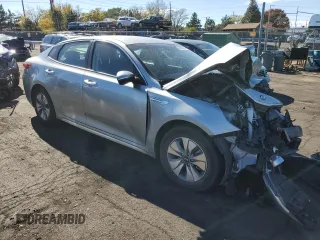 2017 Kia Optima Hybrid with VIN KNAGT4LC1H5005061, listed as a Copart auction lot 76881074 with 121,762 mi miles and Salvage Title. Bid and sale history available at carsss.com. Image 4.