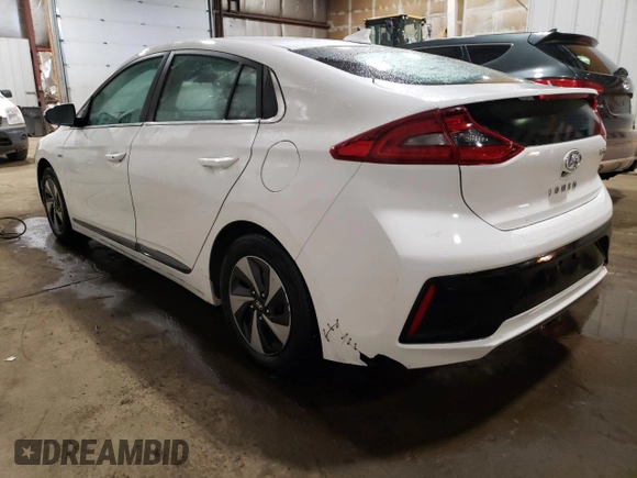 2017 Hyundai Ioniq SEL z VIN KMHC75LC9HU048561, wystawiony jako Copart lot #56254435 z przebiegiem 179 580 mil mil oraz Szkoda całkowita • Salvage title. Historia ofert i sprzedaży dostępna na DreamBid. Obrazek 2.