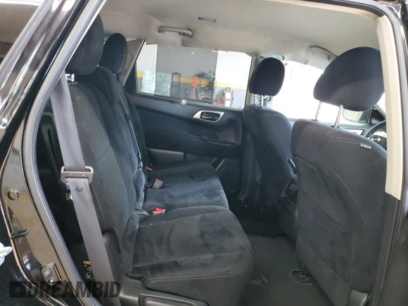 2016 Nissan Pathfinder SV z VIN 5N1AR2MM1GC644808, wystawiony jako Copart lot #56717085 z przebiegiem Nie podano mil oraz Szkoda całkowita • Salvage title. Historia ofert i sprzedaży dostępna na DreamBid. Obrazek 11.