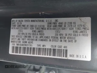 2024 Mazda CX-50 S Select with VIN 7MMVABAM2RN207361, listed as a IAAI auction lot 42290257 with 41,190 mi miles and . Bid and sale history available at DreamBid. Image 9.