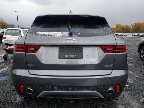 2018 Jaguar E-PACE S with VIN SADFJ2FX3J1Z05193, listed as a Copart auction lot 80643174 with 43,072 mi miles and Salvage Title. Bid and sale history available at carsss.com. Image 6.