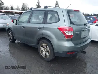2015 Subaru Forester 2.5i with VIN JF2SJAAC3FG425704, listed as a IAAI auction lot 41220979 with 221,240 mi miles. Bid and sale history available at carsss.com. Image 3.