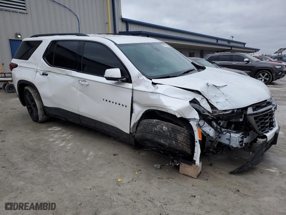 2023 Chevrolet Traverse RS with VIN 1GNEVJKW2PJ311830, listed as a Copart auction lot 47634575 with 18,309 mi miles and Salvage Title. Bid and sale history available at carsss.com. Image 4.