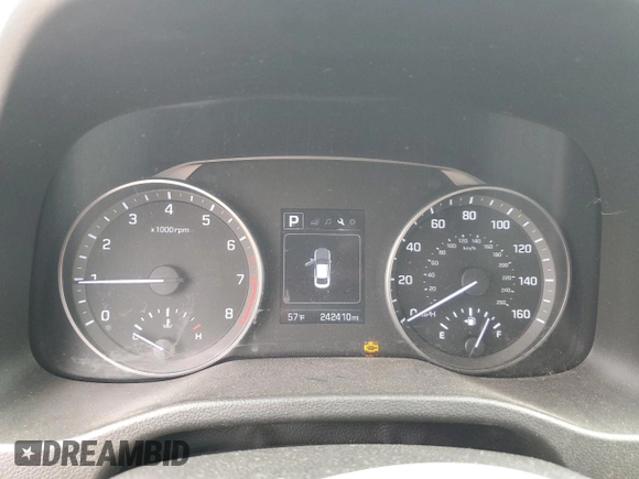 2018 Hyundai Elantra SEL with VIN 5NPD84LF4JH239735, listed as a Copart auction lot 55522145 with 242,410 mi miles and Clean Title. Bid and sale history available at DreamBid. Image 9.