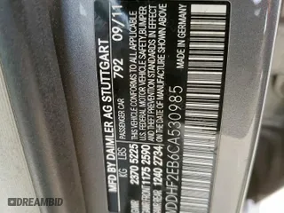 2012 Mercedes-Benz E-Class E 350 Luxury BlueTEC with VIN WDDHF2EB6CA530985, listed as a Copart auction lot 49443925 with 114,641 mi miles and Clean Title. Bid and sale history available at carsss.com. Image 12.