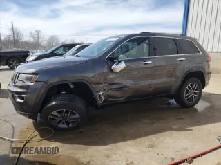 2019 Jeep Grand Cherokee Limited with VIN 1C4RJFBG2KC833396, listed as a Copart auction lot 49964585 with 127,560 mi miles and Salvage Title. Bid and sale history available at carsss.com. Image 1.