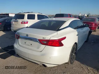 2016 Nissan Maxima SL with VIN 1N4AA6AP2GC437187, listed as a IAAI auction lot 41776458 with 72,990 mi miles and . Bid and sale history available at DreamBid. Image 4.