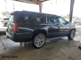 2017 Chevrolet Suburban Premier with VIN 1GNSKJKCXHR122234, listed as a Copart auction lot 45488545 with 80,607 mi miles and Salvage Title. Bid and sale history available at carsss.com. Image 3.