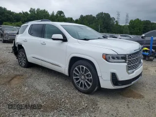 2021 GMC Acadia Denali with VIN 1GKKNPLSXMZ106090, listed as a Copart auction lot 58580425 with 155,111 mi miles and Salvage title. Bid and sale history available at DreamBid. Image 4.