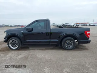 2023 Ford F-150 XL with VIN 1FTMF1C56PKF82536, listed as a IAAI auction lot 41453141 with 2,487 mi miles and . Bid and sale history available at carsss.com. Image 14.