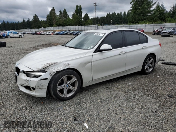 2013 BMW 3 Series 328i with VIN WBA3C1C53DF443745, listed as a Copart auction lot 62609435 with 137,573 mi miles and Salvage title. Bid and sale history available at DreamBid. Image 1.