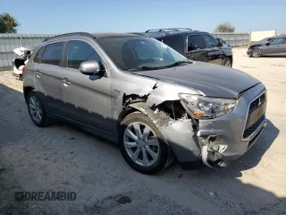 2015 Mitsubishi Outlander Sport 2.4 GT with VIN 4A4AP4AW3FE050695, listed as a Copart auction lot 77125014 with 92,376 mi miles and Salvage Title. Bid and sale history available at carsss.com. Image 4.