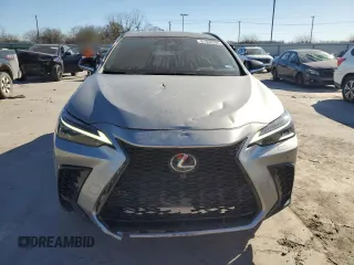 2022 Lexus NX with VIN JTJKGCEZ7N2001197, listed as a Copart auction lot 81038594 with 39,235 mi miles and Salvage Title. Bid and sale history available at carsss.com. Image 5.