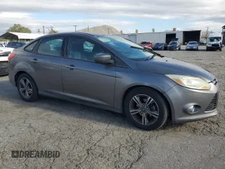 2012 Ford Focus SE with VIN 1FAHP3F29CL400642, listed as a Copart auction lot 49475905 with 128,289 mi miles and Salvage Title. Bid and sale history available at carsss.com. Image 4.