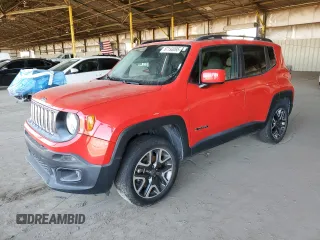 2017 Jeep Renegade Altitude with VIN ZACCJBBBXHPF99189, listed as a Copart auction lot 67193095 with 120,916 mi miles and Clean title. Bid and sale history available at DreamBid. Image 1.