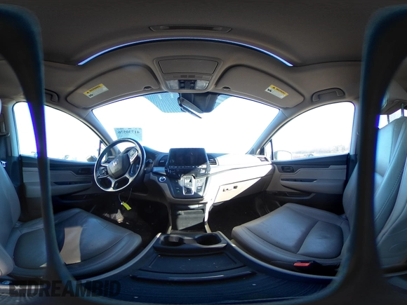 2018 Honda Odyssey EX-L with VIN 5FNRL6H75JB044422, listed as a IAAI auction lot 41730576 with 120,587 mi miles and . Bid and sale history available at DreamBid. Image 18.