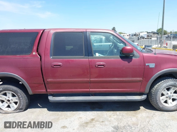 2003 Ford F-150 XLT with VIN 1FTRW08L63KA20475, listed as a IAAI auction lot 42610305 with Not provided miles and . Bid and sale history available at DreamBid. Image 13.