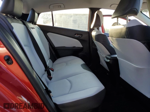 2019 Toyota Prius LE with VIN JTDL9RFU6K3003892, listed as a Copart auction lot 55419575 with 79,144 mi miles and Salvage Title. Bid and sale history available at DreamBid. Image 10.