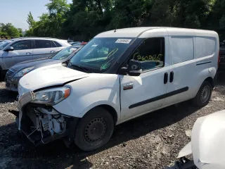 2019 Ram ProMaster City Cargo Tradesman z VIN ZFBHRFAB8K6M89620, wystawiony jako Copart lot #57608645 z przebiegiem 105 865 mil mil oraz Szkoda całkowita • Salvage title. Historia ofert i sprzedaży dostępna na DreamBid. Obrazek 1.
