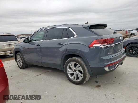 2020 Volkswagen Atlas SEL with VIN 1V2ME2CA2LC214945, listed as a Copart auction lot 50502795 with 79,757 mi miles and Clean title. Bid and sale history available at DreamBid. Image 2.