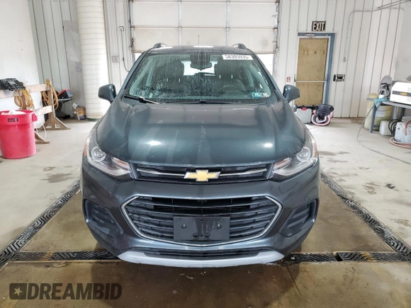 2022 Chevrolet Trax LT with VIN KL7CJPSM1NB527489, listed as a Copart auction lot 58305935 with 77,671 mi miles and Salvage title. Bid and sale history available at DreamBid. Image 5.
