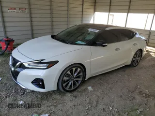 2021 Nissan Maxima Platinum with VIN 1N4AA6FV0MC503089, listed as a Copart auction lot 61626695 with 24,122 mi miles and Salvage title. Bid and sale history available at DreamBid. Image 1.