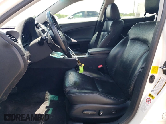 2011 Lexus IS 250 with VIN JTHCF5C24B5050197, listed as a Copart auction lot 60428695 with 180,735 mi miles and Clean title. Bid and sale history available at DreamBid. Image 7.