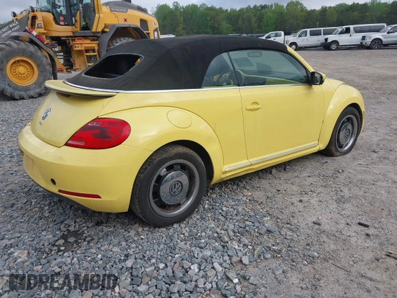 2013 Volkswagen Beetle 2.5L with VIN 3VW5P7AT1DM802091, listed as a IAAI auction lot 41947850 with 92,937 mi miles and . Bid and sale history available at DreamBid. Image 4.