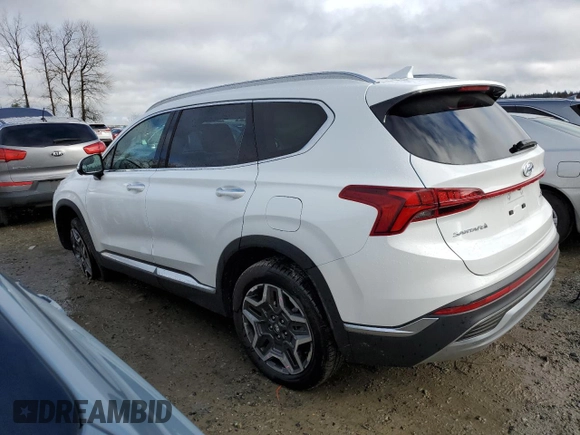 2023 Hyundai Santa Fe Hybrid Limited with VIN 5NMS5DA10PH015469, listed as a Copart auction lot 44997184 with 2,389 mi miles. Bid and sale history available at carsss.com. Image 2.