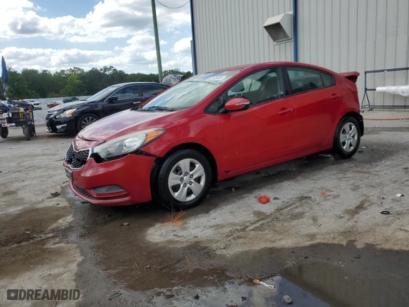 2015 Kia Forte LX with VIN KNAFX4A66F5436702, listed as a Copart auction lot 51938895 with 122,611 mi miles and Salvage Title. Bid and sale history available at carsss.com. Image 1.