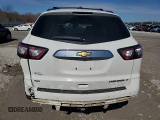 2016 Chevrolet Traverse LT with VIN 1GNKVGKD4GJ329721, listed as a Copart auction lot 46323155 with 151,393 mi miles and Salvage Title. Bid and sale history available at DreamBid. Image 6.