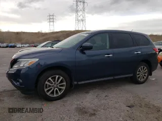 2013 Nissan Pathfinder SV with VIN 5N1AR2MN0DC676914, listed as a Copart auction lot 51371195 with 114,334 mi miles and Clean Title. Bid and sale history available at carsss.com. Image 1.