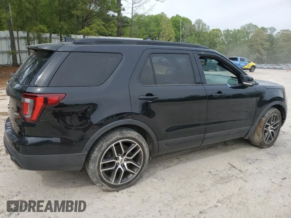 2016 Ford Explorer Sport with VIN 1FM5K8GT7GGC49052, listed as a Copart auction lot 53269385 with Not Provided miles and Clean Title. Bid and sale history available at carsss.com. Image 3.