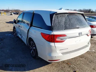 2018 Honda Odyssey Elite with VIN 5FNRL6H97JB039191, listed as a IAAI auction lot 41625687 with 54,363 mi miles and . Bid and sale history available at DreamBid. Image 3.