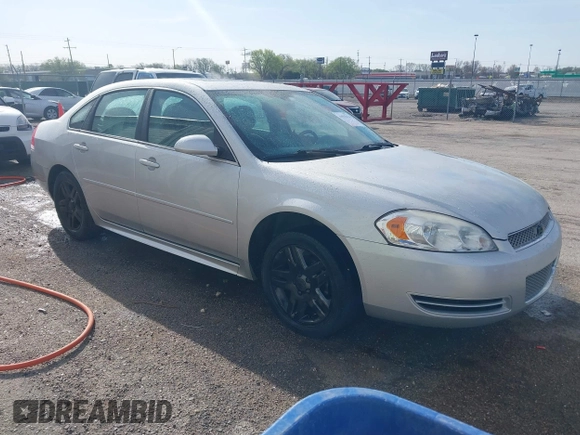 2014 Chevrolet Impala LT with VIN 2G1WB5E38E1188520, listed as a IAAI auction lot 41935176 with 82,503 mi miles and . Bid and sale history available at DreamBid. Image 1.