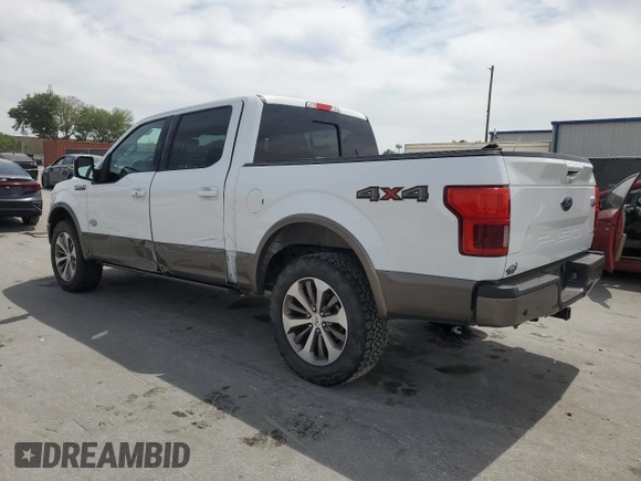2019 Ford F-150 XL with VIN 1FTEW1E51KFB58751, listed as a Copart auction lot 50058755 with 102,411 mi miles and Salvage Title. Bid and sale history available at carsss.com. Image 2.