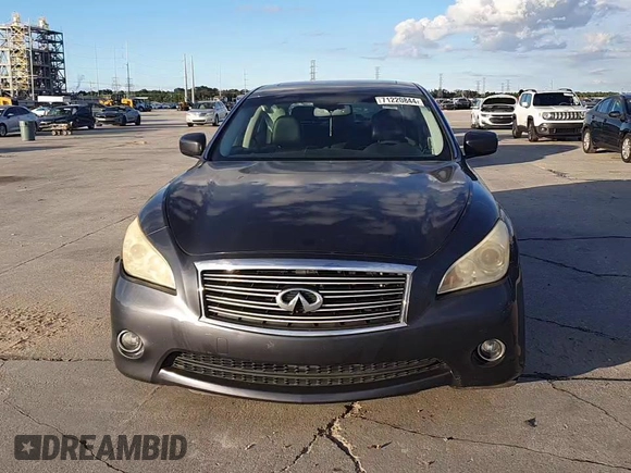 2011 Infiniti M37 with VIN JN1BY1APXBM320444, listed as a Copart auction lot 71220844 with 95,477 mi miles and Salvage Title. Bid and sale history available at carsss.com. Image 11.