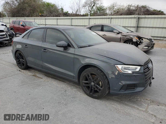 2020 Audi A3 Sedan Premium with VIN WAUAUGFF9LA101997, listed as a Copart auction lot 50335005 with 43,612 mi miles and Salvage Title. Bid and sale history available at carsss.com. Image 4.