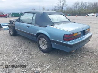 1985 Ford Mustang with VIN 1FABP27M5FF176417, listed as a IAAI auction lot 41937276 with 83,359 mi miles and . Bid and sale history available at DreamBid. Image 3.