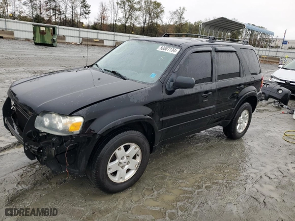 2007 Ford Escape Limited with VIN 1FMYU04117KA50409, listed as a Copart auction lot 87290864 with 239,877 mi miles and Salvage Title. Bid and sale history available at carsss.com. Image 1.