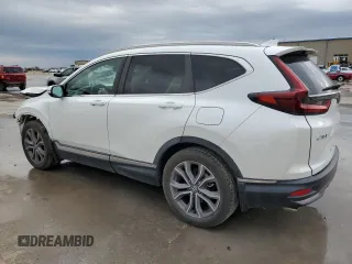 2020 Honda CR-V Touring with VIN 5J6RW1H95LL009207, listed as a Copart auction lot 48408445 with 61,699 mi miles and Salvage Title. Bid and sale history available at carsss.com. Image 2.