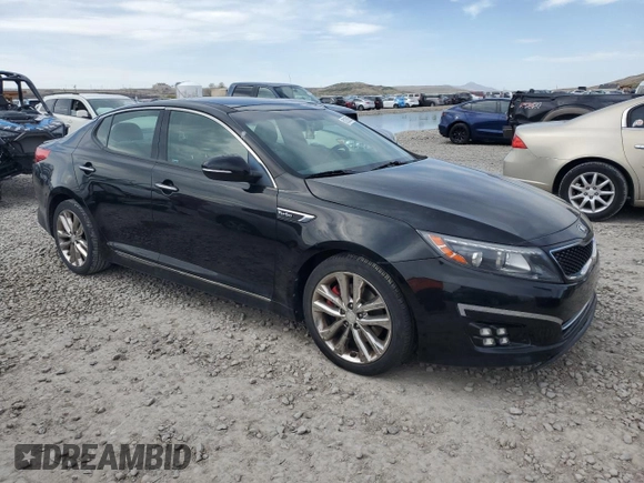 2015 Kia Optima SX Turbo with VIN 5XXGR4A62FG408800, listed as a Copart auction lot 52152955 with 78,195 mi miles and Clean Title. Bid and sale history available at carsss.com. Image 4.