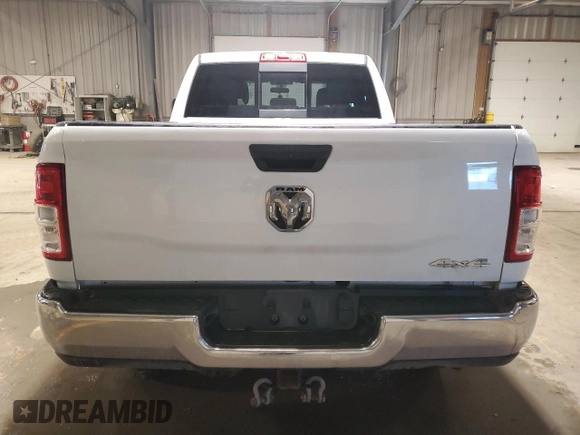 2023 Ram 2500 Tradesman with VIN 3C6UR5CLXPG500318, listed as a Copart auction lot 47481325 with 57,156 mi miles and Salvage title. Bid and sale history available at DreamBid. Image 6.