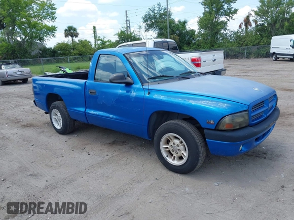 2000 Dodge Dakota z VIN 1B7FL26X1YS799143, wystawiony jako IAAI lot #42303206 z przebiegiem 148 576 mil mil oraz . Historia ofert i sprzedaży dostępna na DreamBid. Obrazek 1.