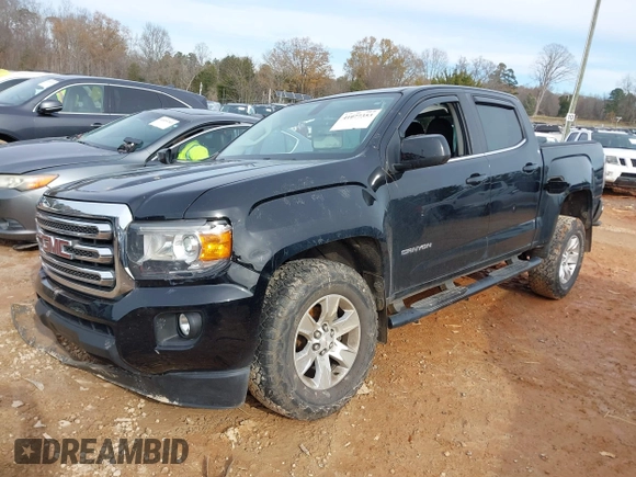 2017 GMC Canyon 2WD SLE with VIN 1GTG5CEN5H1278002, listed as a IAAI auction lot 41077353 with 123,893 mi miles. Bid and sale history available at carsss.com. Image 18.