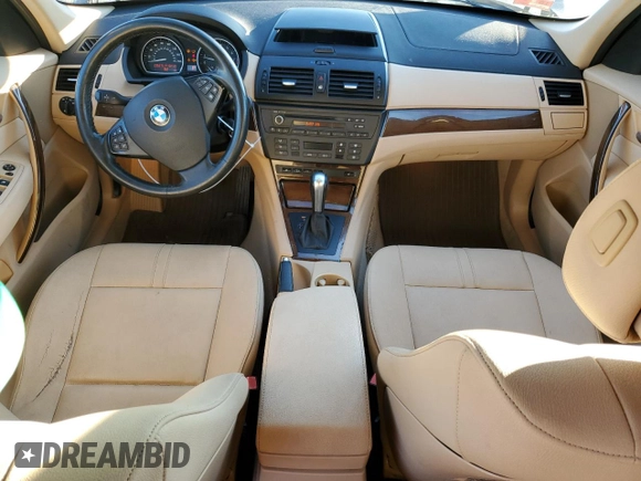 2010 BMW X3 xDrive30i with VIN WBXPC9C48AWJ36211, listed as a Copart auction lot 81074044 with 235,275 mi miles and Non Repairable. Bid and sale history available at carsss.com. Image 8.