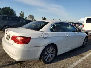 2013 BMW 3 Series 328i with VIN WBADW7C54DE733027, listed as a Copart auction lot 51544535 with 127,693 mi miles and Salvage Title. Bid and sale history available at carsss.com. Image 3.