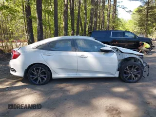 2020 Honda Civic Sedan Sport with VIN 19XFC2F88LE203238, listed as a IAAI auction lot 42075297 with 21,230 mi miles. Bid and sale history available at carsss.com. Image 13.