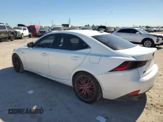 2015 Lexus IS 350 with VIN JTHCE1D21F5009056, listed as a Copart auction lot 80778364 with 81,496 mi miles and Salvage Title. Bid and sale history available at carsss.com. Image 2.